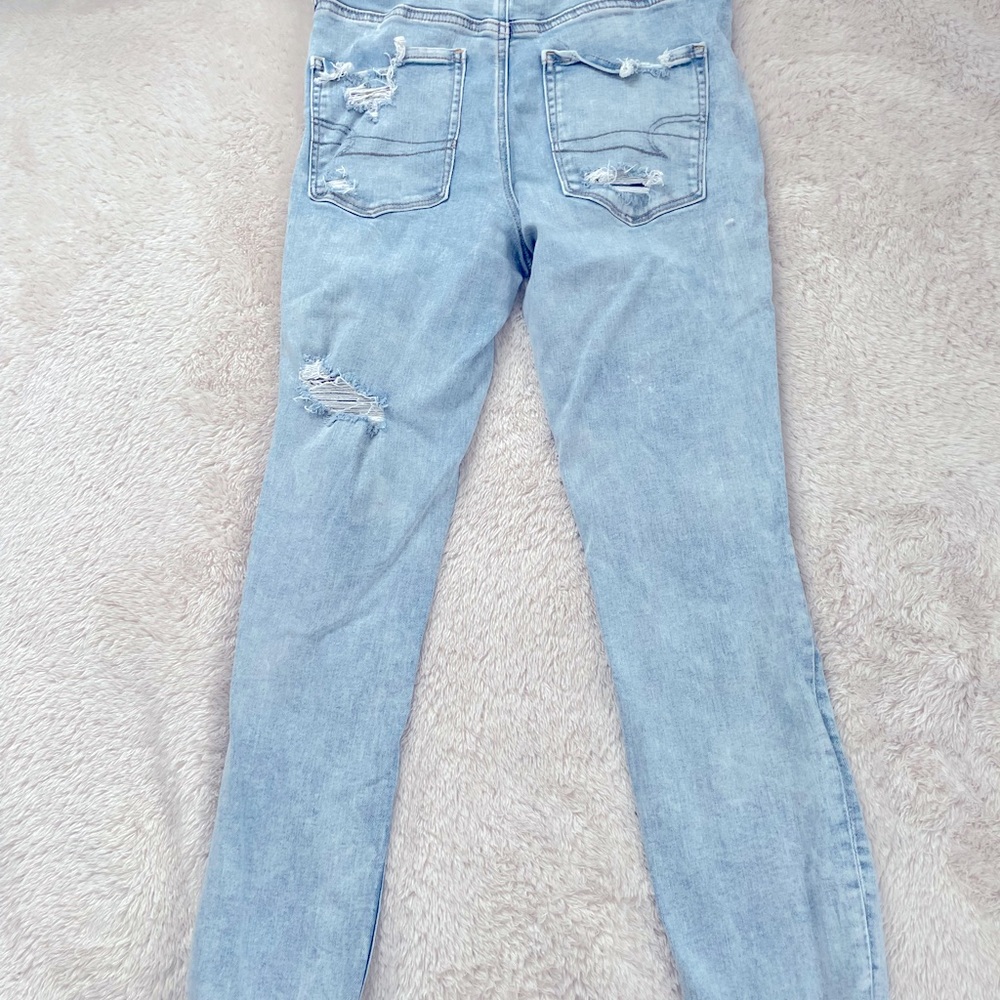 American Eagle ripped jeans